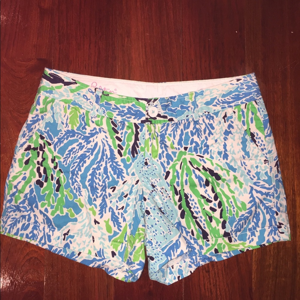 Lilly Pulitzer Callahan shorts size 8